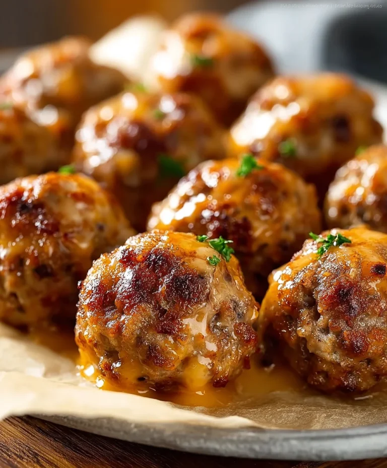 Best Beef Sausage Balls Recipe-Easy & Delicious