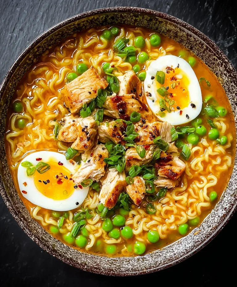 Cheesy Chicken Ramen – Ultimate Comfort Food Recipe