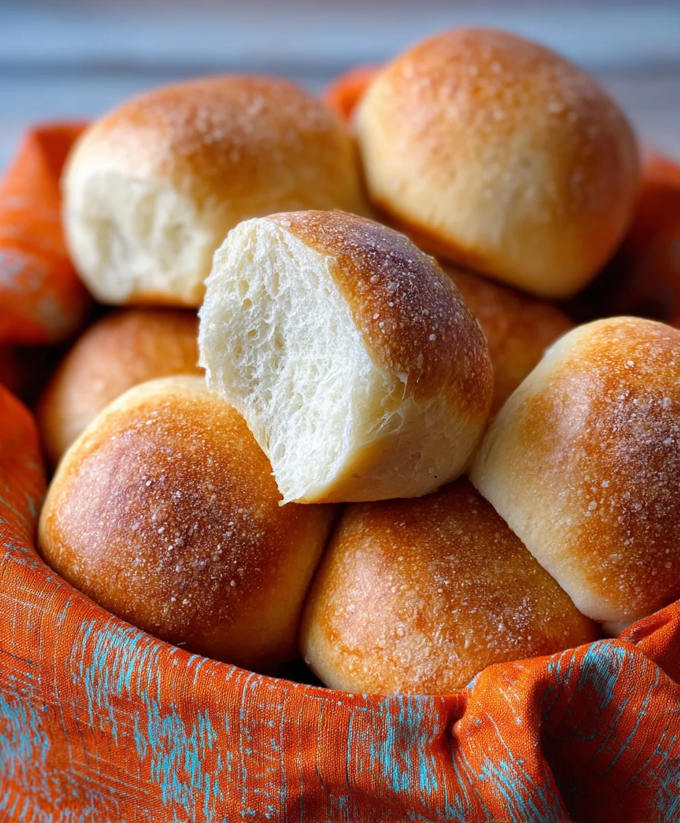 Easy French Bread Dinner Rolls - Soft & Delicious