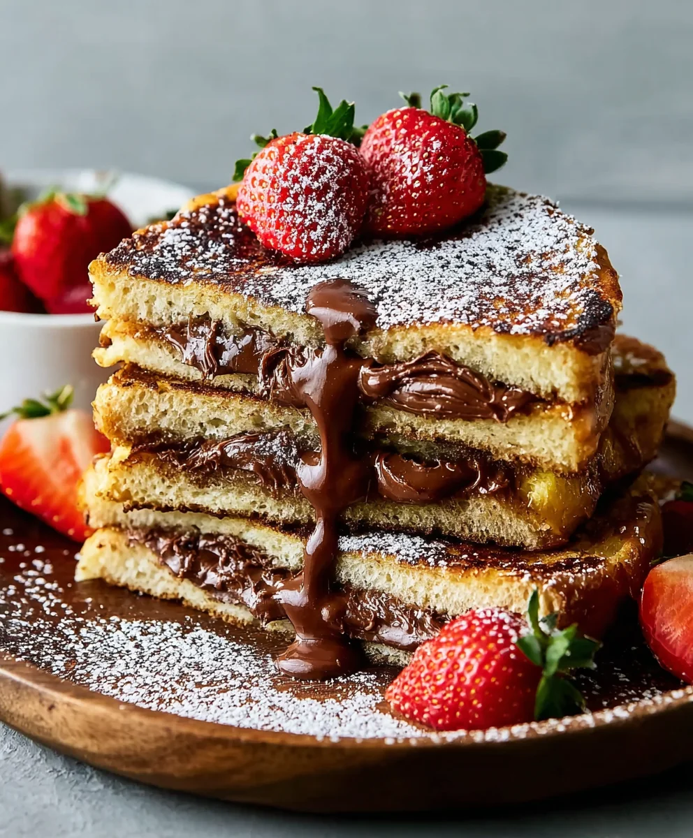 Easy Nutella French Toast Recipe - Delicious Breakfast Treat