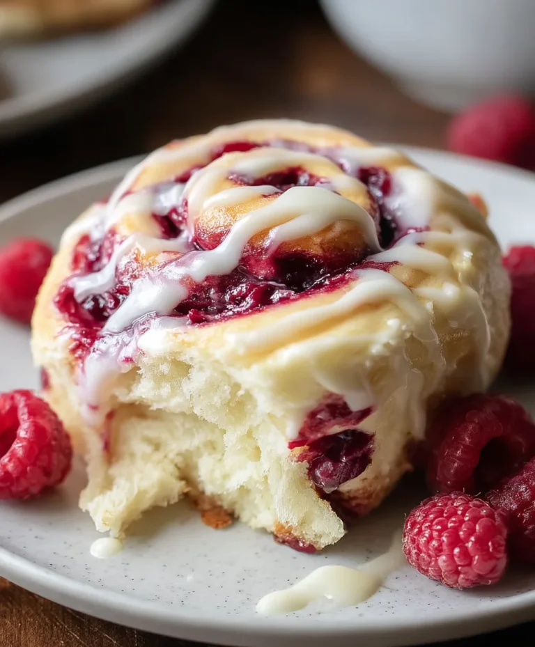 White Chocolate Raspberry Rolls-Decadent Sweet Treats
