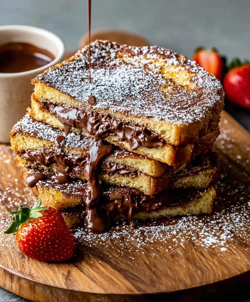 Easy Nutella French Toast Recipe - Delicious Breakfast Treat