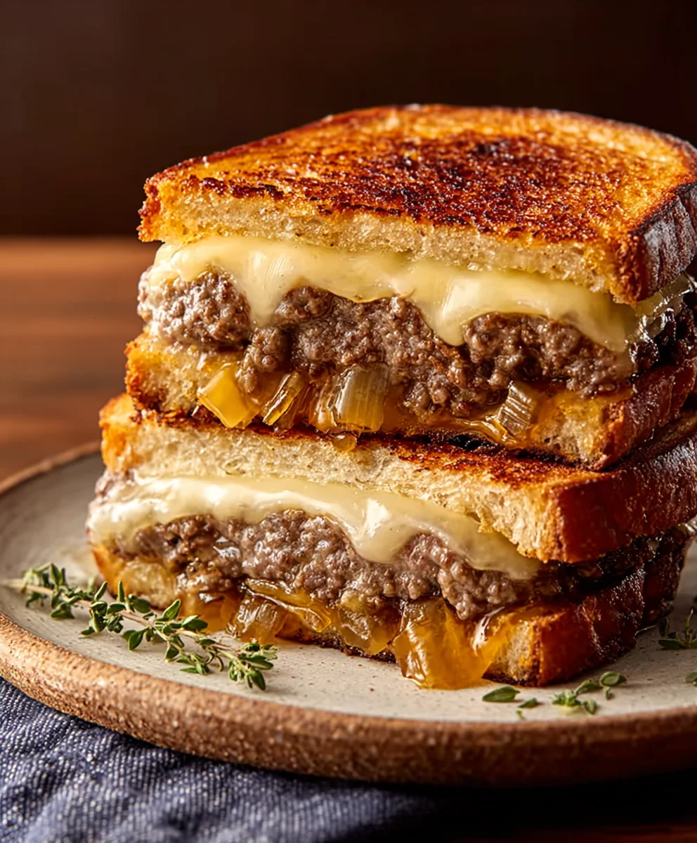 Classic Beef Patty Melt - Juicy & Delicious Recipe