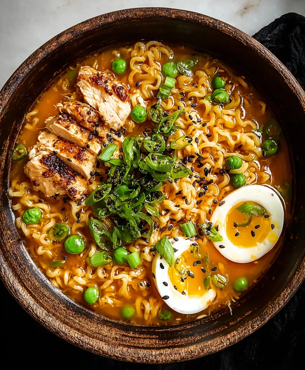 Cheesy Chicken Ramen - Ultimate Comfort Food Recipe