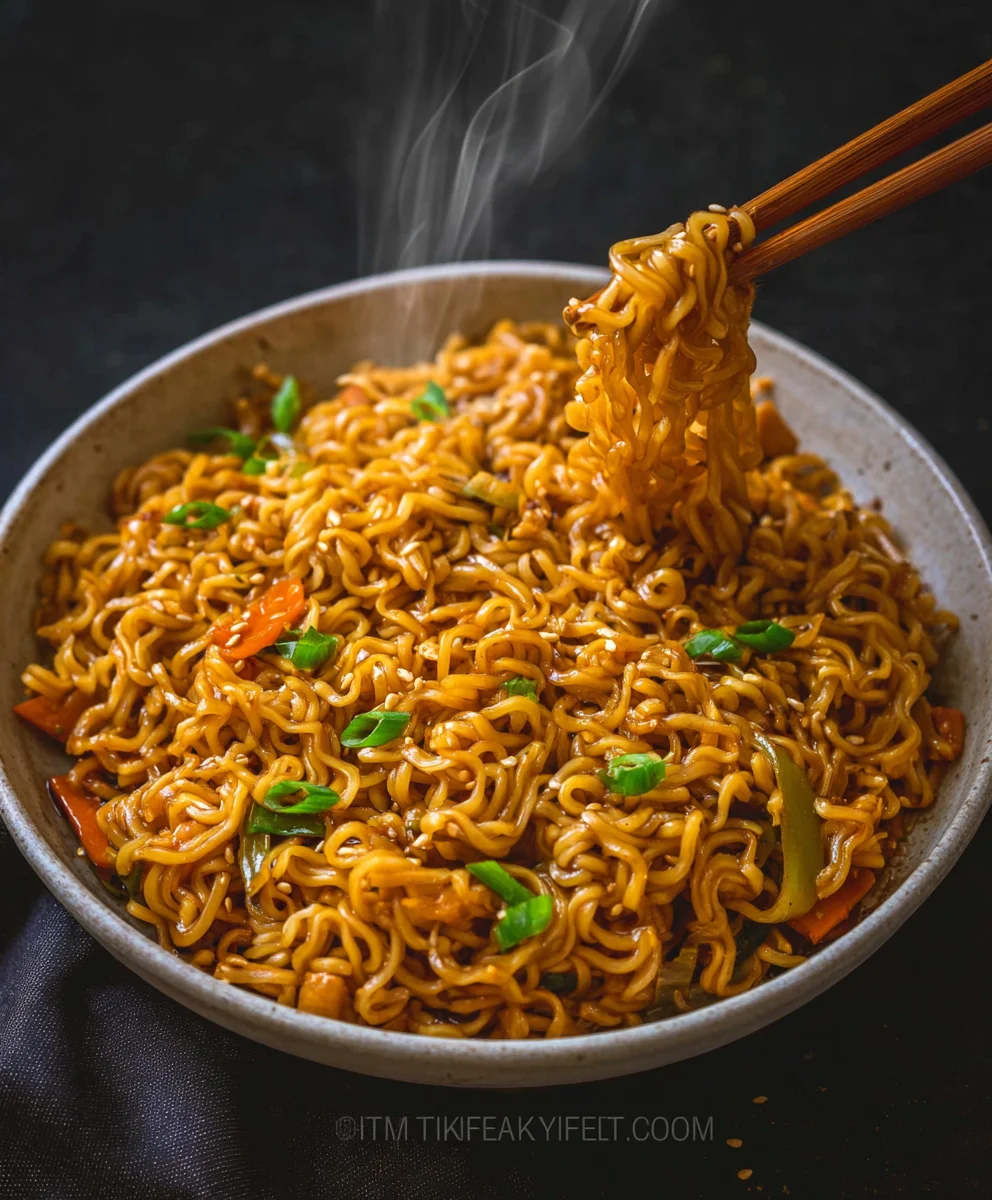 Easy Saucy Beef Ramen Noodles Quick Meal