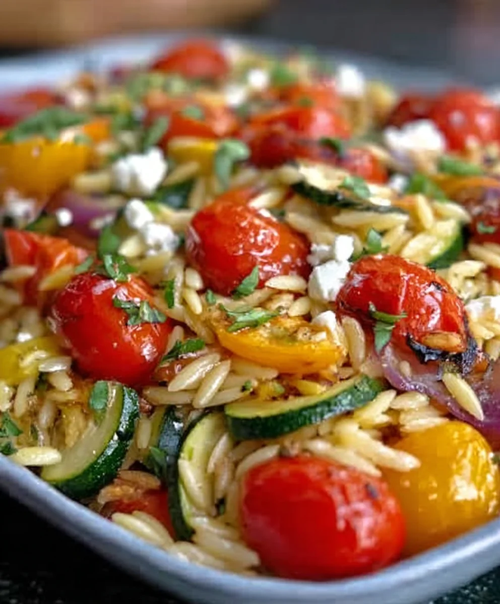 Roasted Vegetable Orzo: Delicious & Nutritious Meal