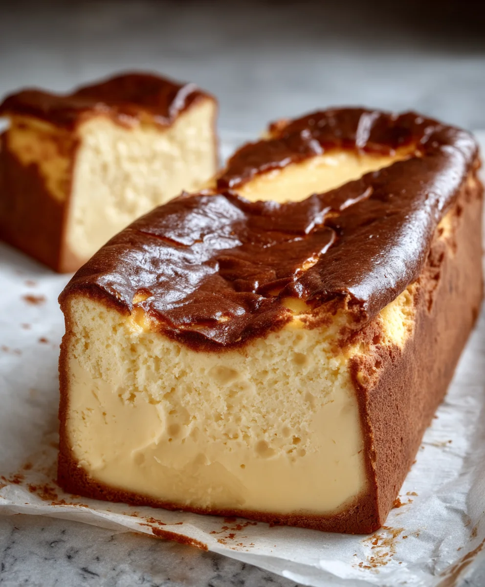 Burnt Basque Cheesecake Loaf Pan-An Indulgent Treat