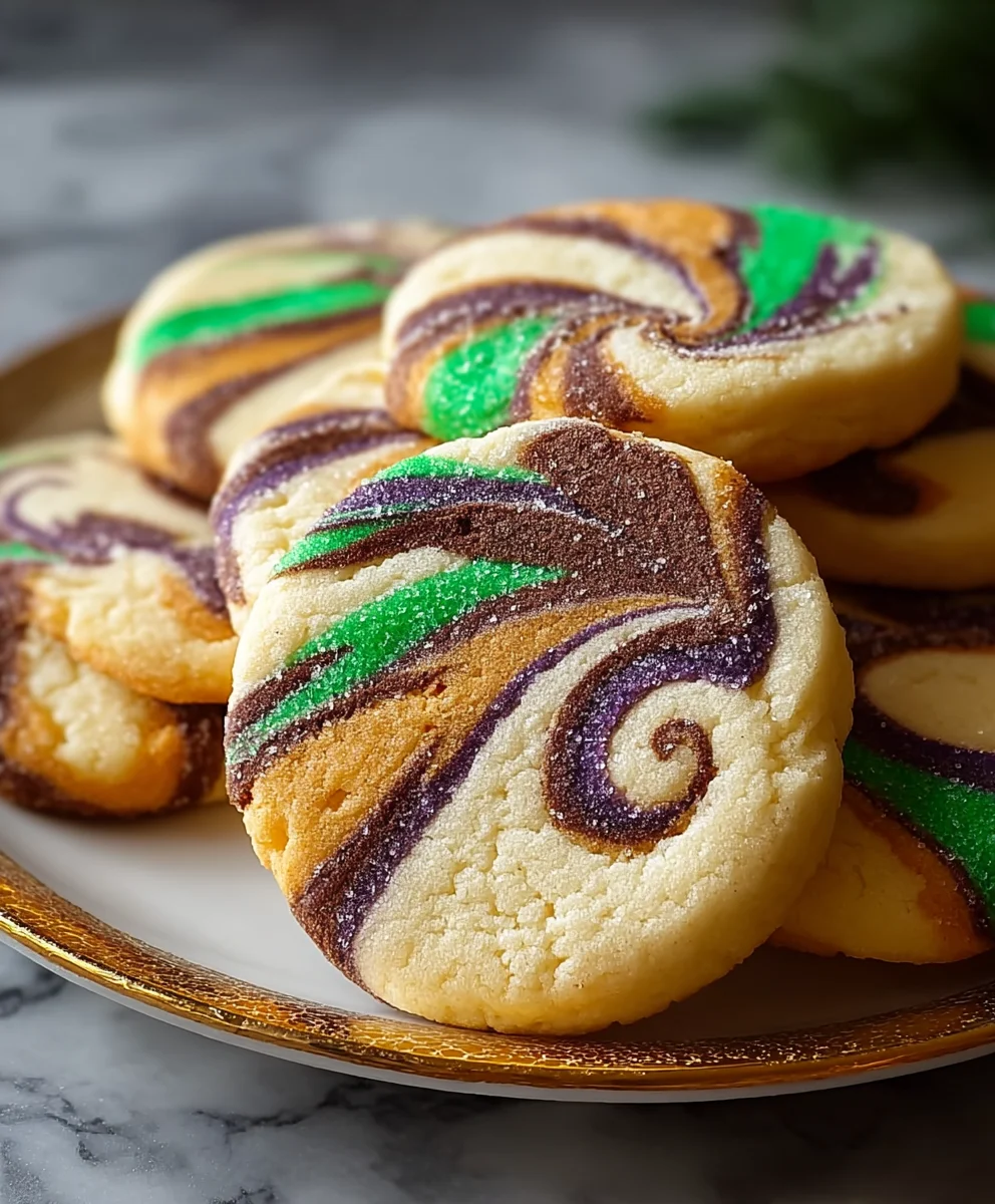 Marbled Sugar Cookies- Easy & Beautiful Dessert Recipe