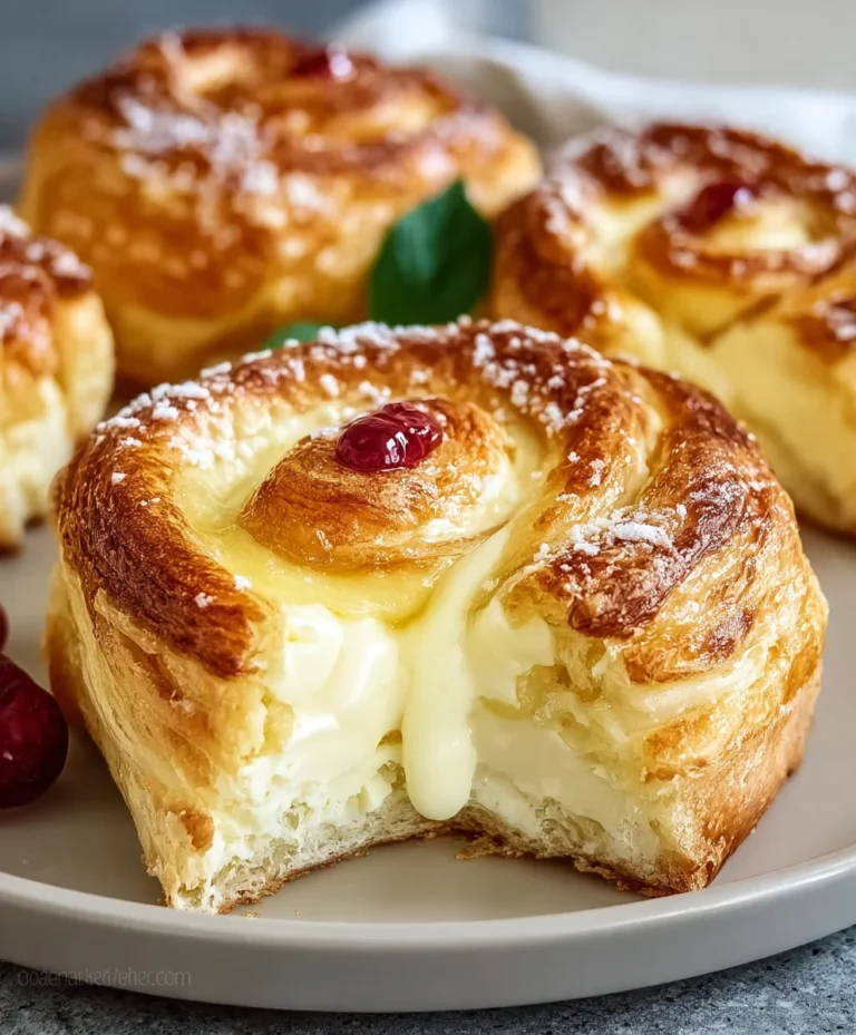 Easy Cheesecake Danish – Flaky Pastry Bliss