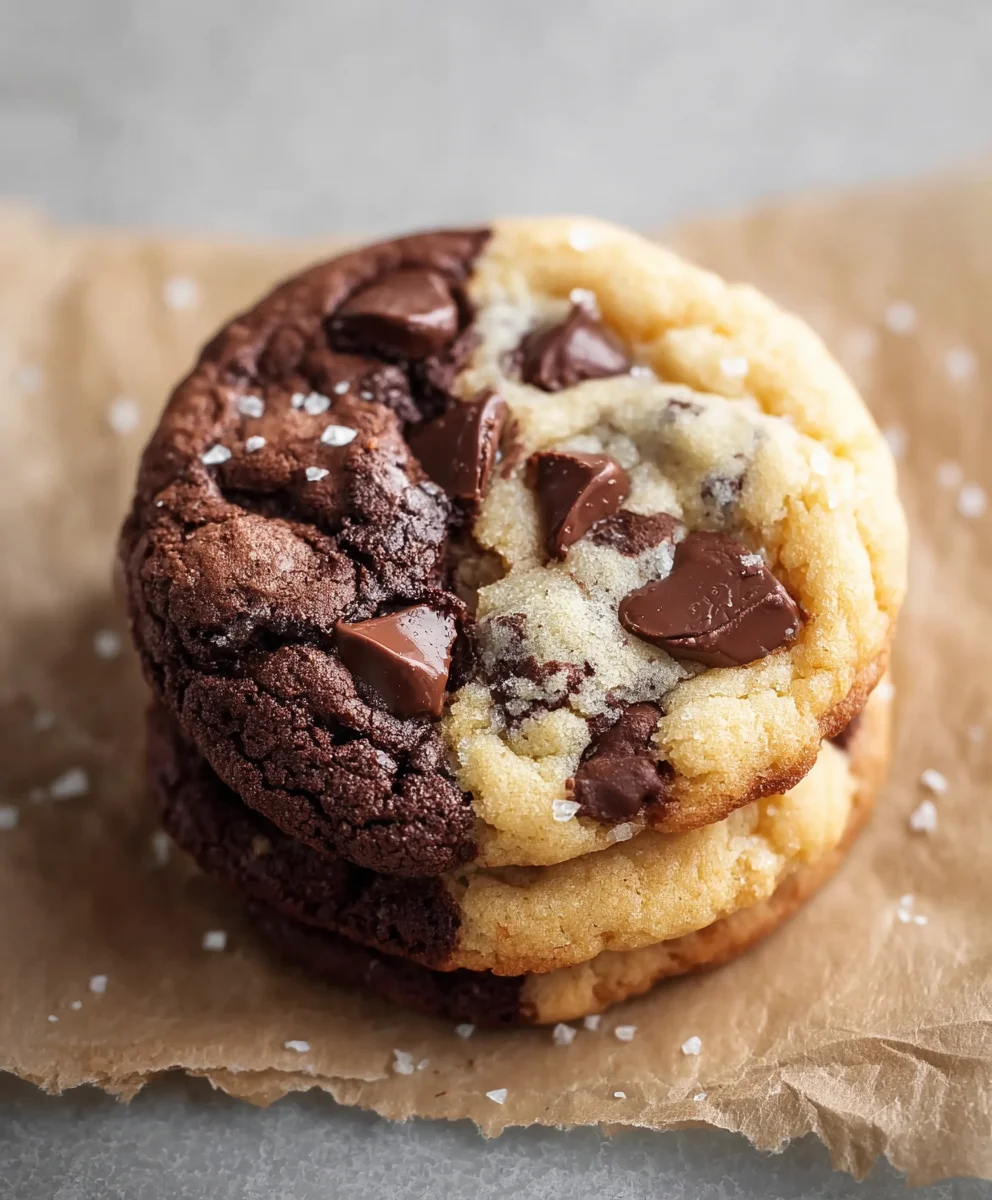 Easy Brookie Cookies-The Ultimate Brownie Cookie Hybrid