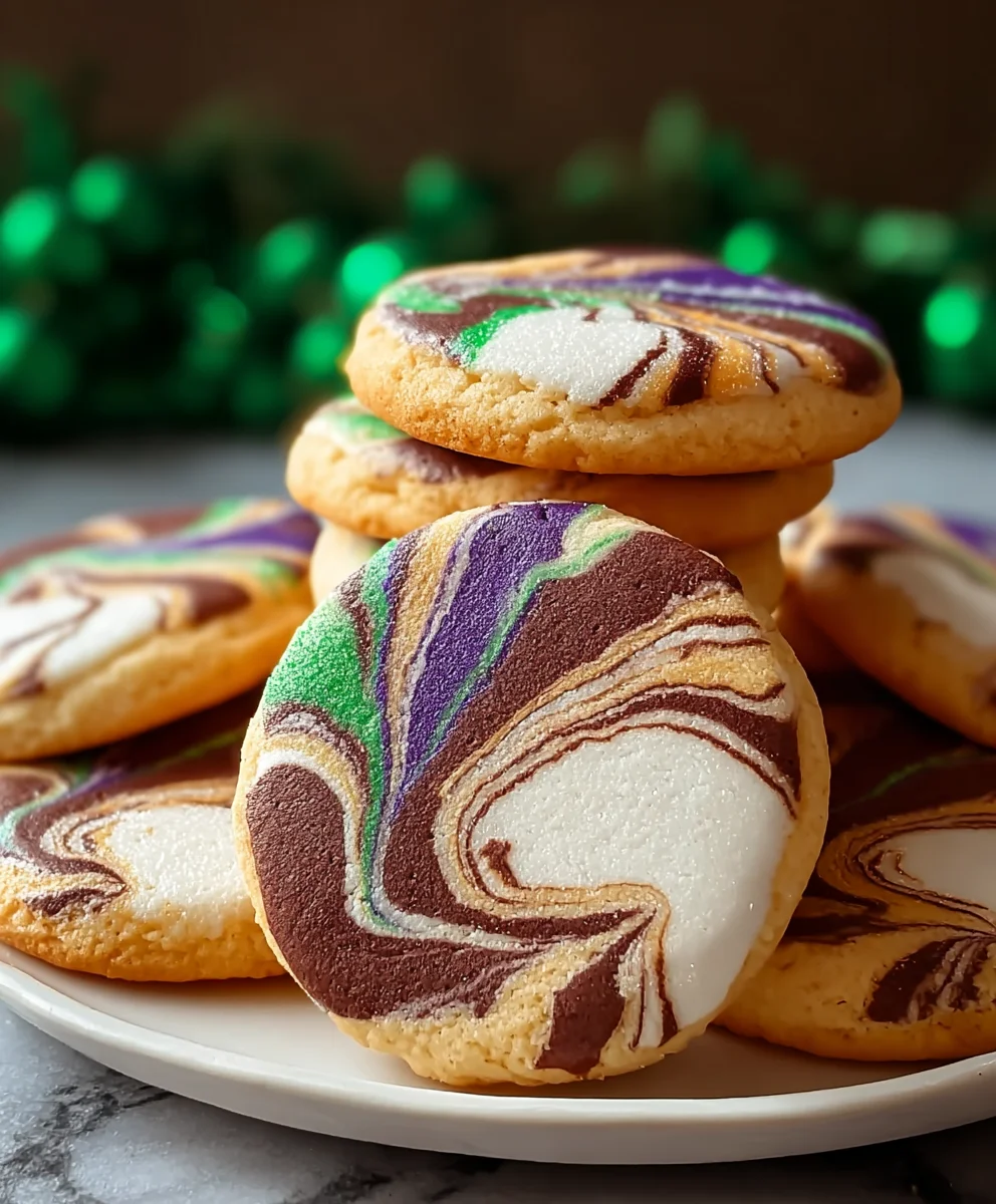 Marbled Sugar Cookies- Easy & Beautiful Dessert Recipe