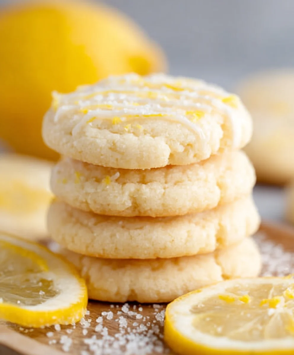 Easy Lemon Sugar Cookies-Perfectly Sweet and Tangy