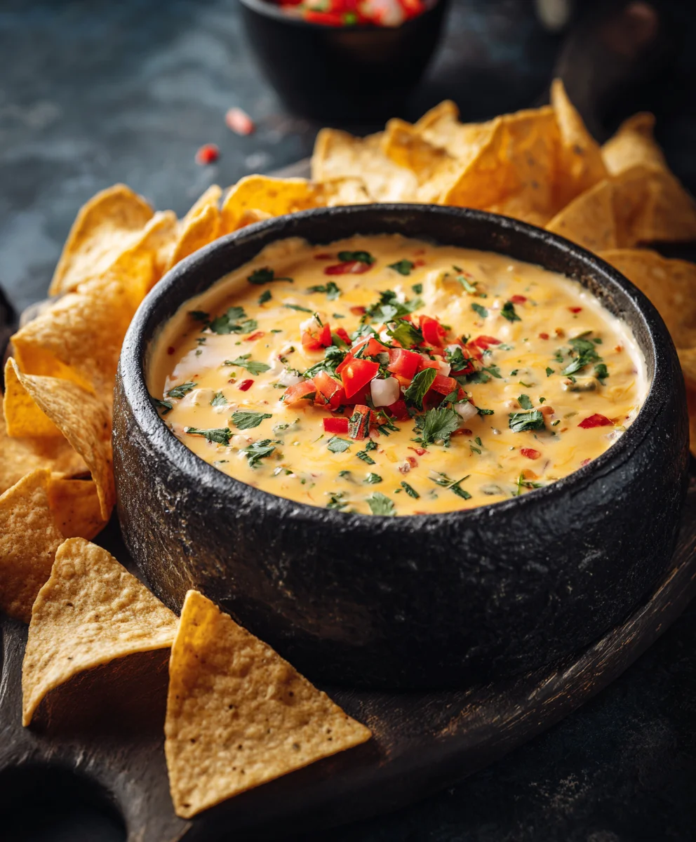 Easy Cowboy Queso Dip Recipe - Best Cheesy Dip