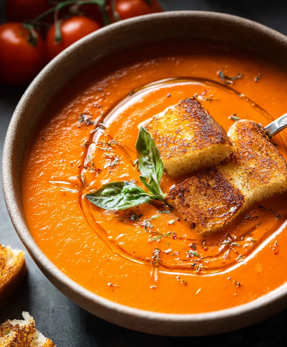 Best Homemade Tomato Soup - Easy Comfort Food Recipe