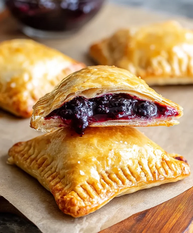 Blackberry Hand Pies – Easy & Delicious Dessert Recipes
