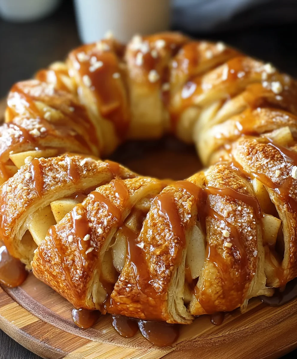 Caramel Apple Cream Cheese-Ring Recipe