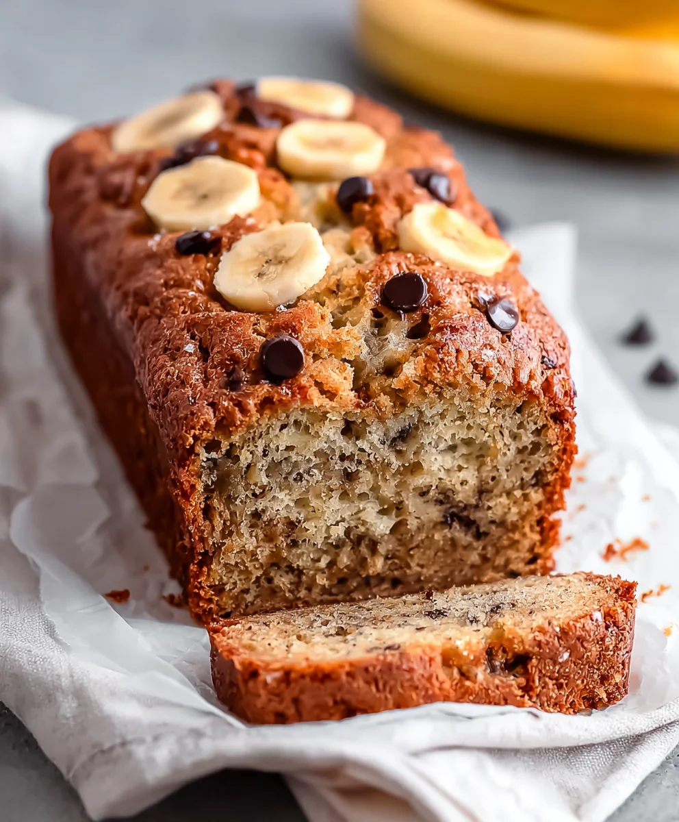 Greek Yogurt Banana Bread-Healthy Moist Delicious