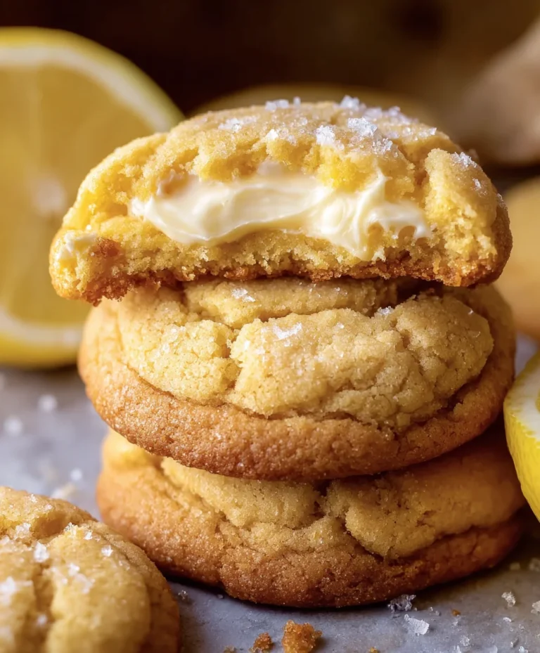 Easy Lemon Cheesecake Cookies-Sweet & Tangy Delight