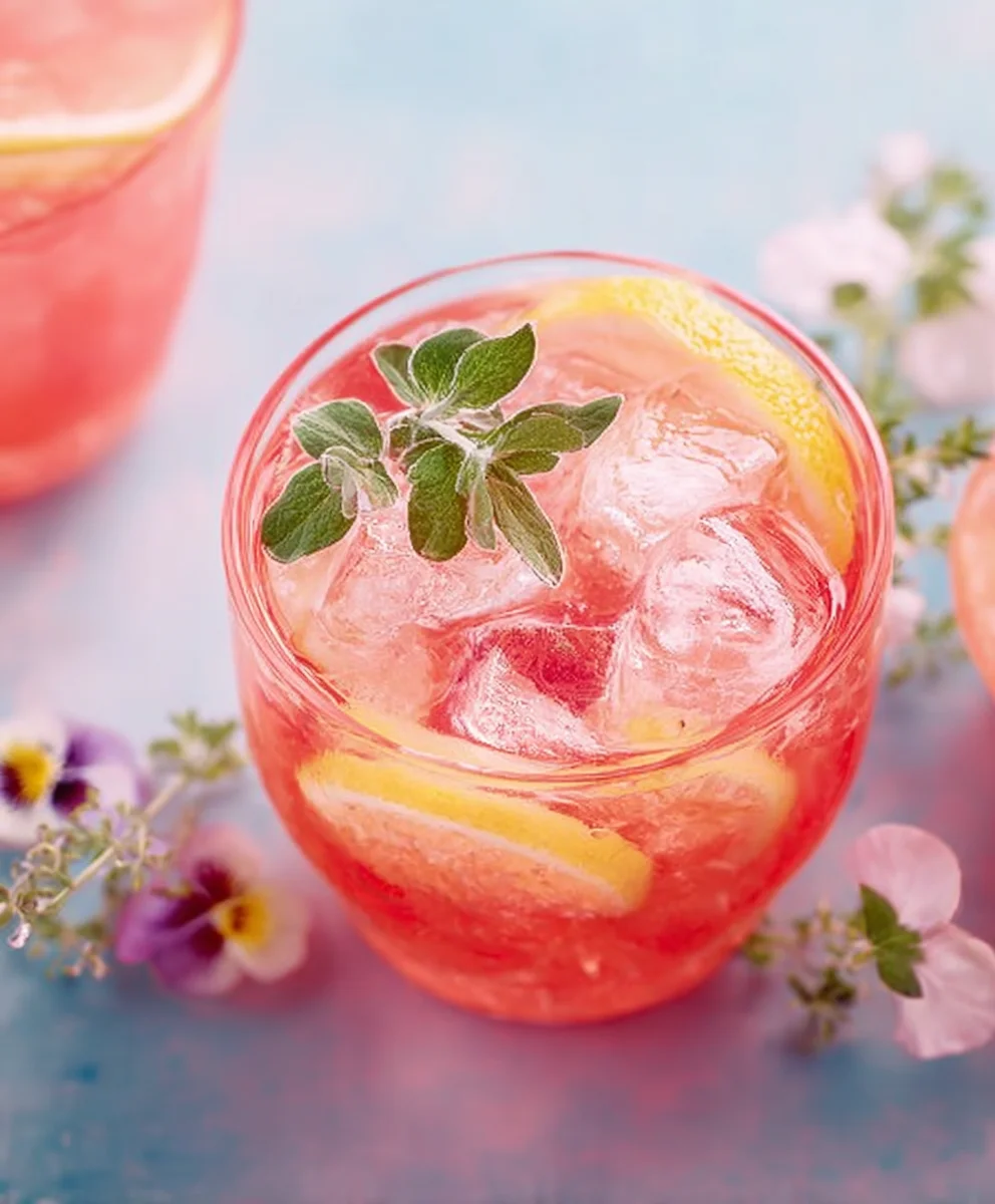 Refreshing Pink Lemonade Mocktail Recipe