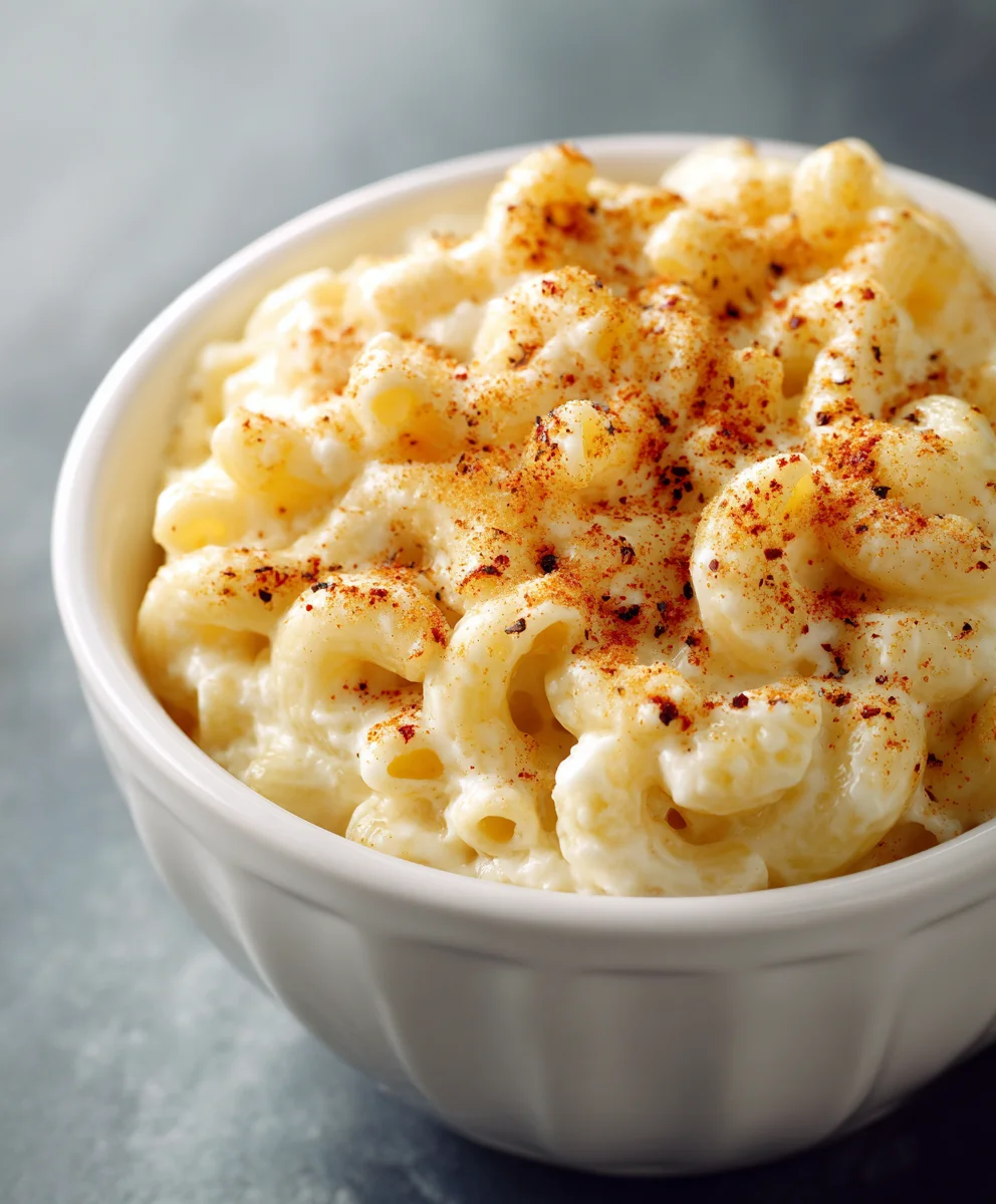 High Protein Cottage Cheese Mac and Cheese