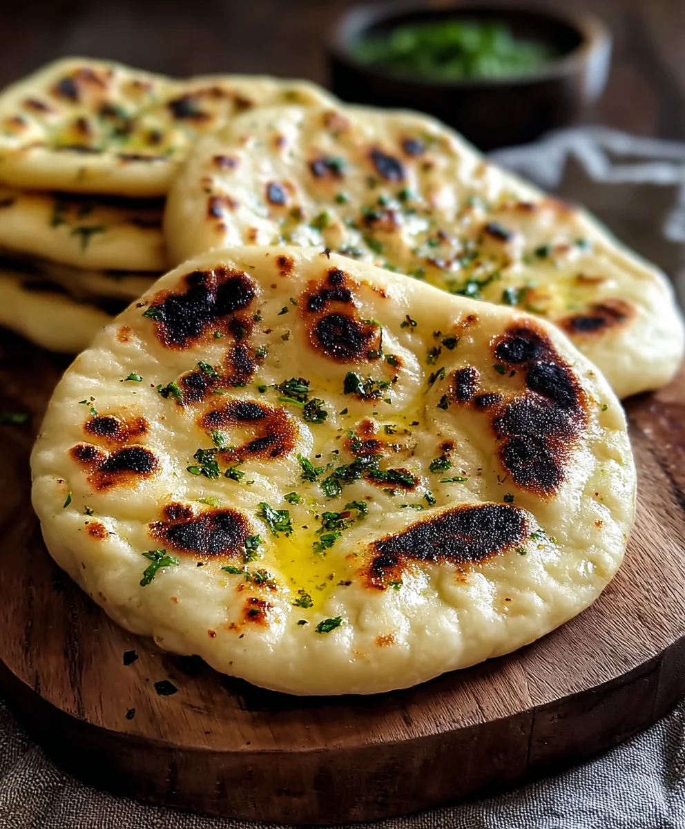 Easy Homemade Naan Bread-Soft Pillowy Delicious