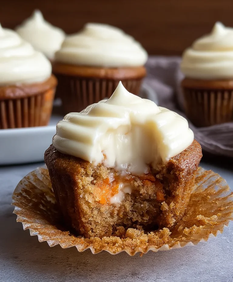 Carrot Cheesecake Cupcakes-Sweet Treat Delight