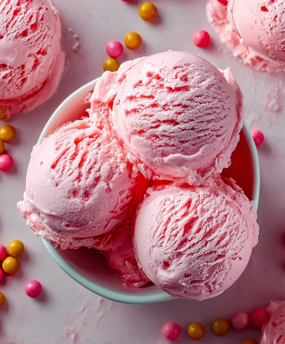 Bubblegum Ice Cream Recipe-Sweet & Fun Treat