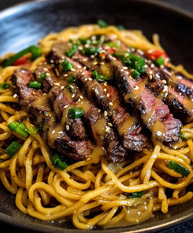 Garlic Butter Beef Lightning Noodles-Quick Dinner