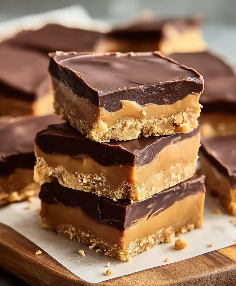 Decadent Chocolate Peanut Butter Bars-Easy Recipe