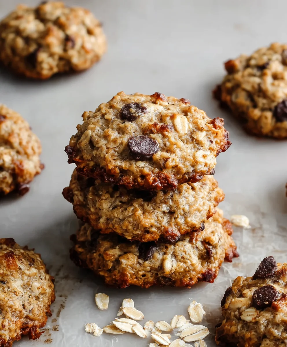 Healthy Banana Oat Cookies-Easy & Delicious Recipe