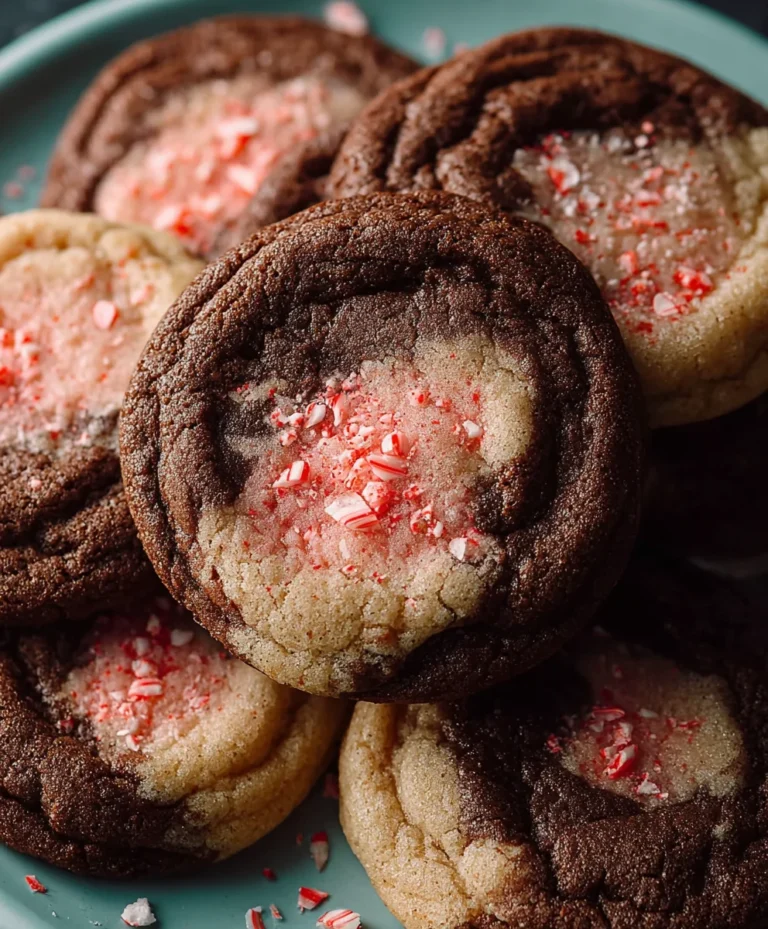 Peppermint Mocha Cookies-Festive Holiday Treat