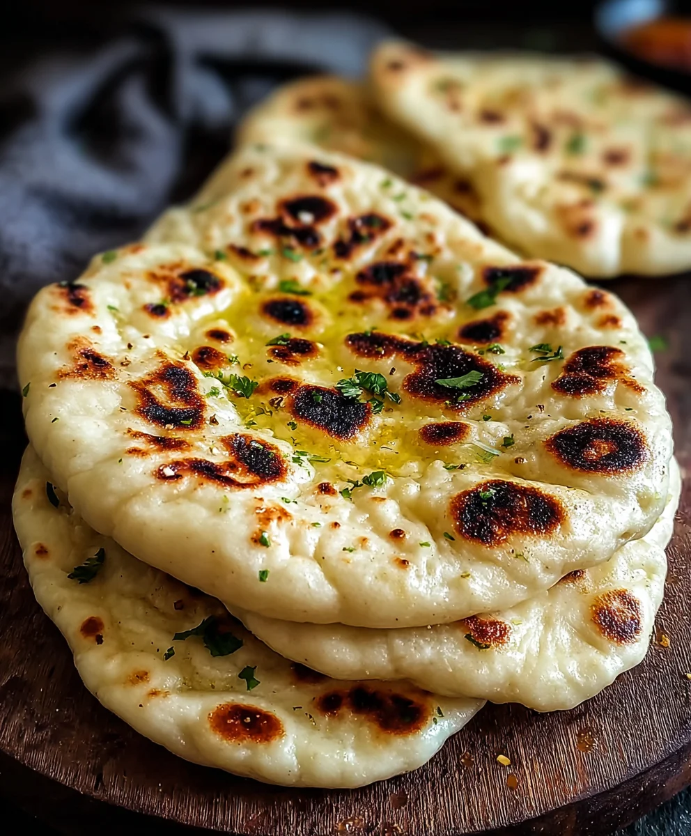 Easy Homemade Naan Bread-Soft Pillowy Delicious