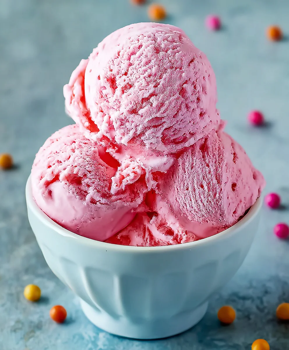 Bubblegum Ice Cream Recipe-Sweet & Fun Treat