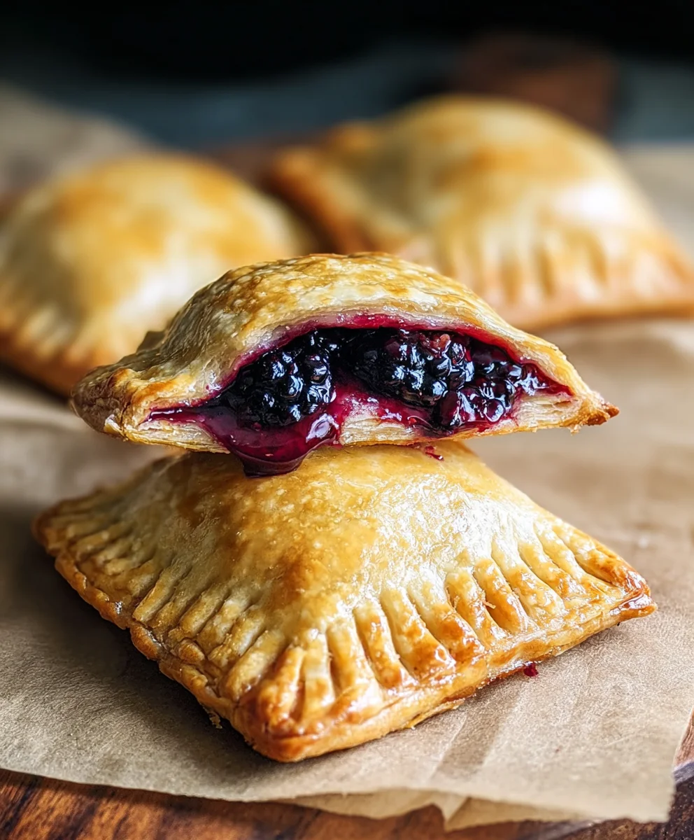 Blackberry Hand Pies - Easy & Delicious Dessert Recipes