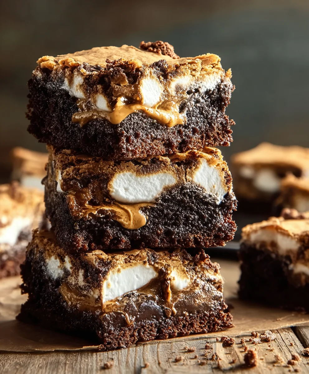 Decadent S'mores Brownies-Ultimate Dessert Treat