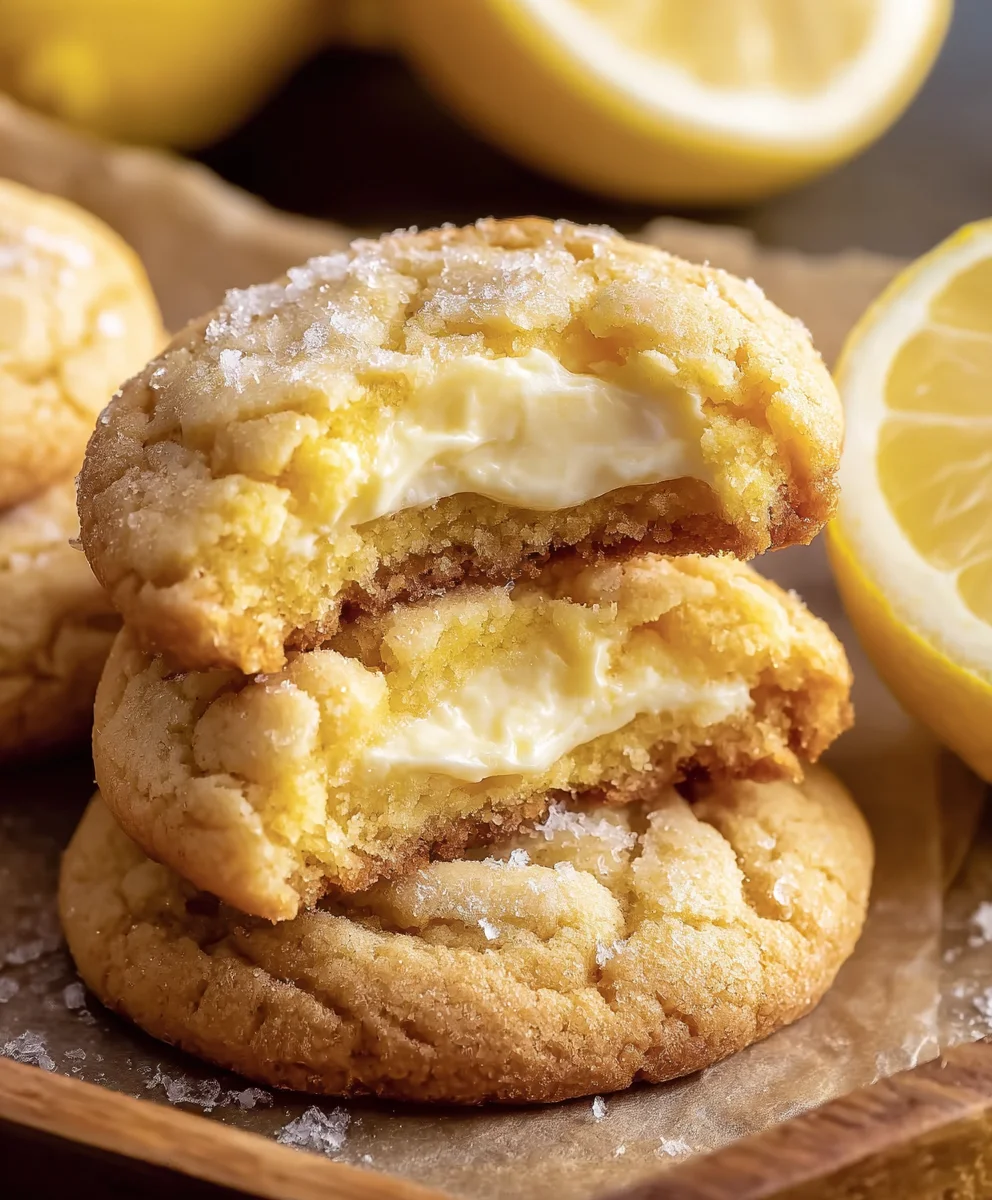 Easy Lemon Cheesecake Cookies-Sweet & Tangy Delight