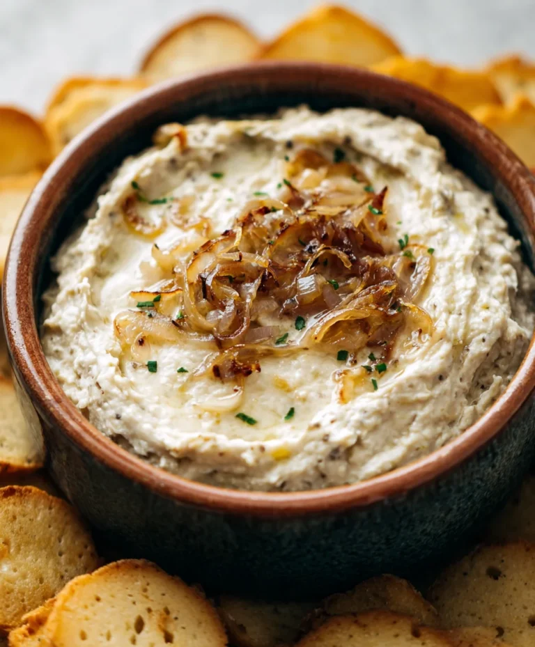 Gordon Ramsay Caramelized Onion Dip- Easy Recipe