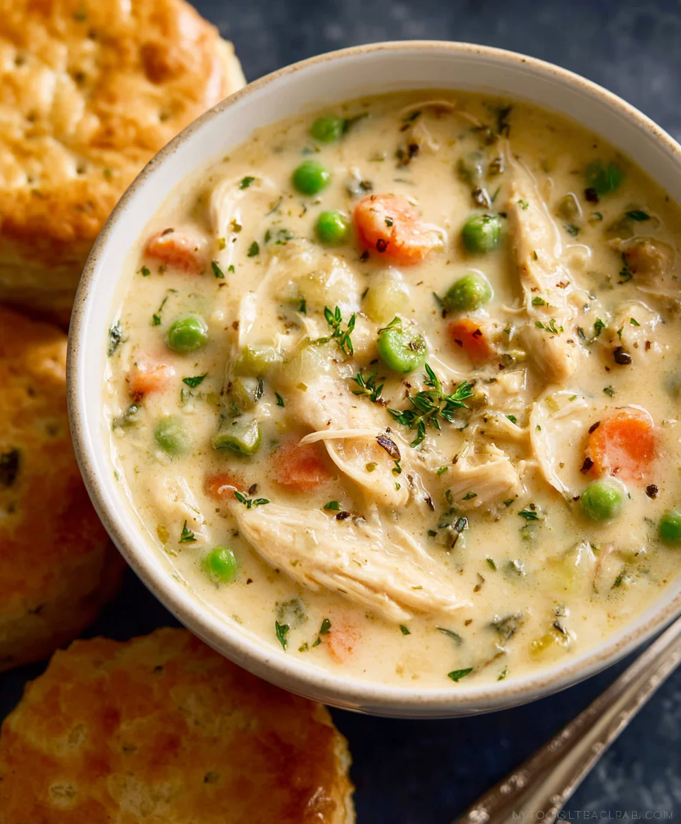 Easy Chicken Pot Pie Soup - Comfort Food Made Simple