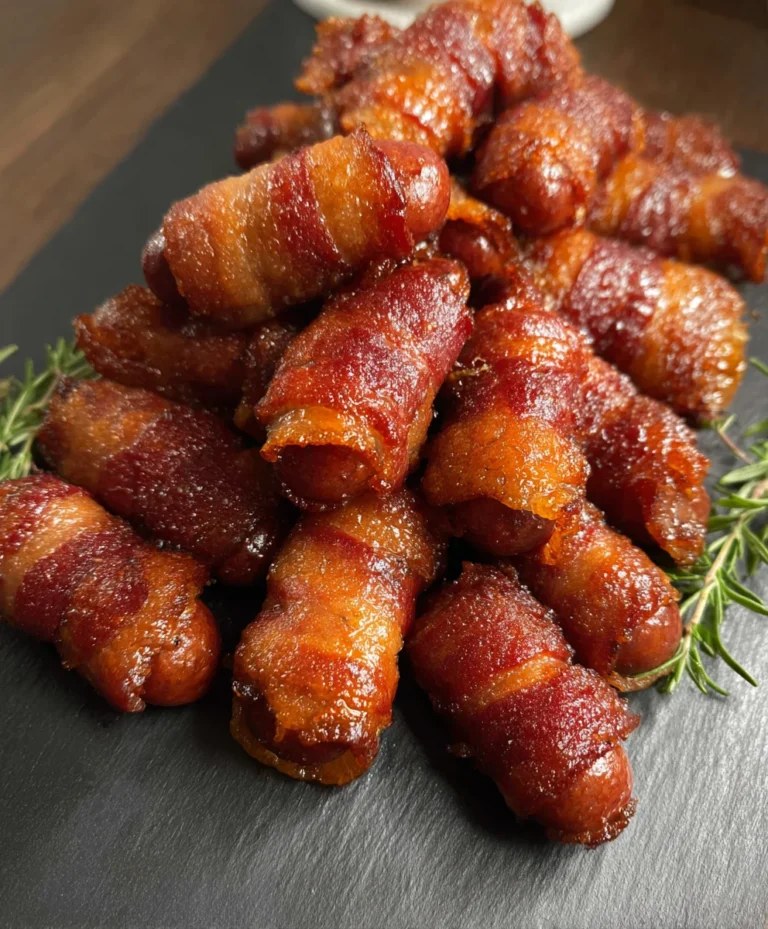 Beef Beef Bacon Wrapped Little Smokies – Easy Appetizer