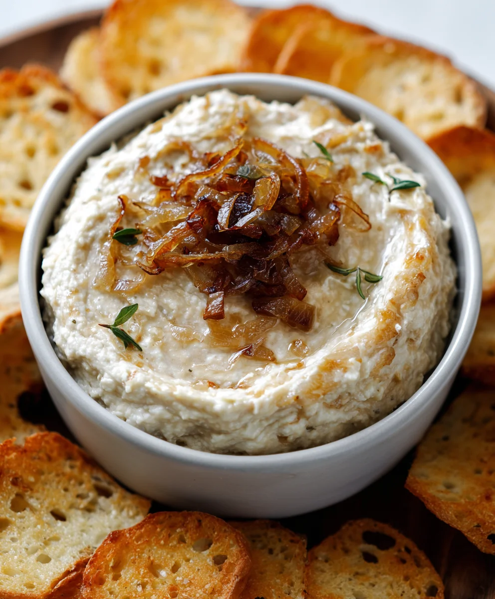 Gordon Ramsay Caramelized Onion Dip- Easy Recipe