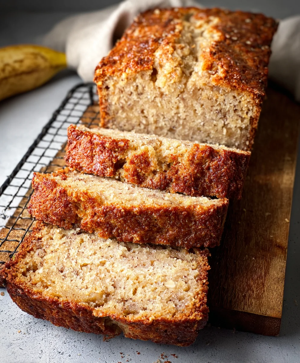 Healthy Cottage Cheese Banana Bread Recipe