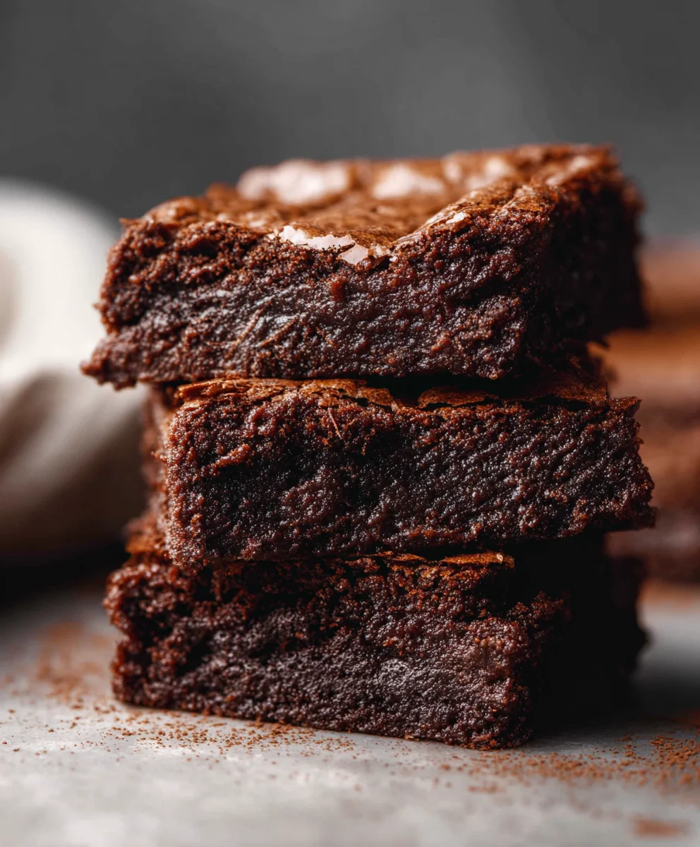 Easy Sourdough Discard Brownies-Rich Chewy Bliss