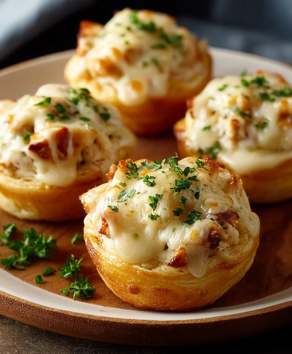 Chicken Alfredo Crazy Puffs-Little Caesars Style