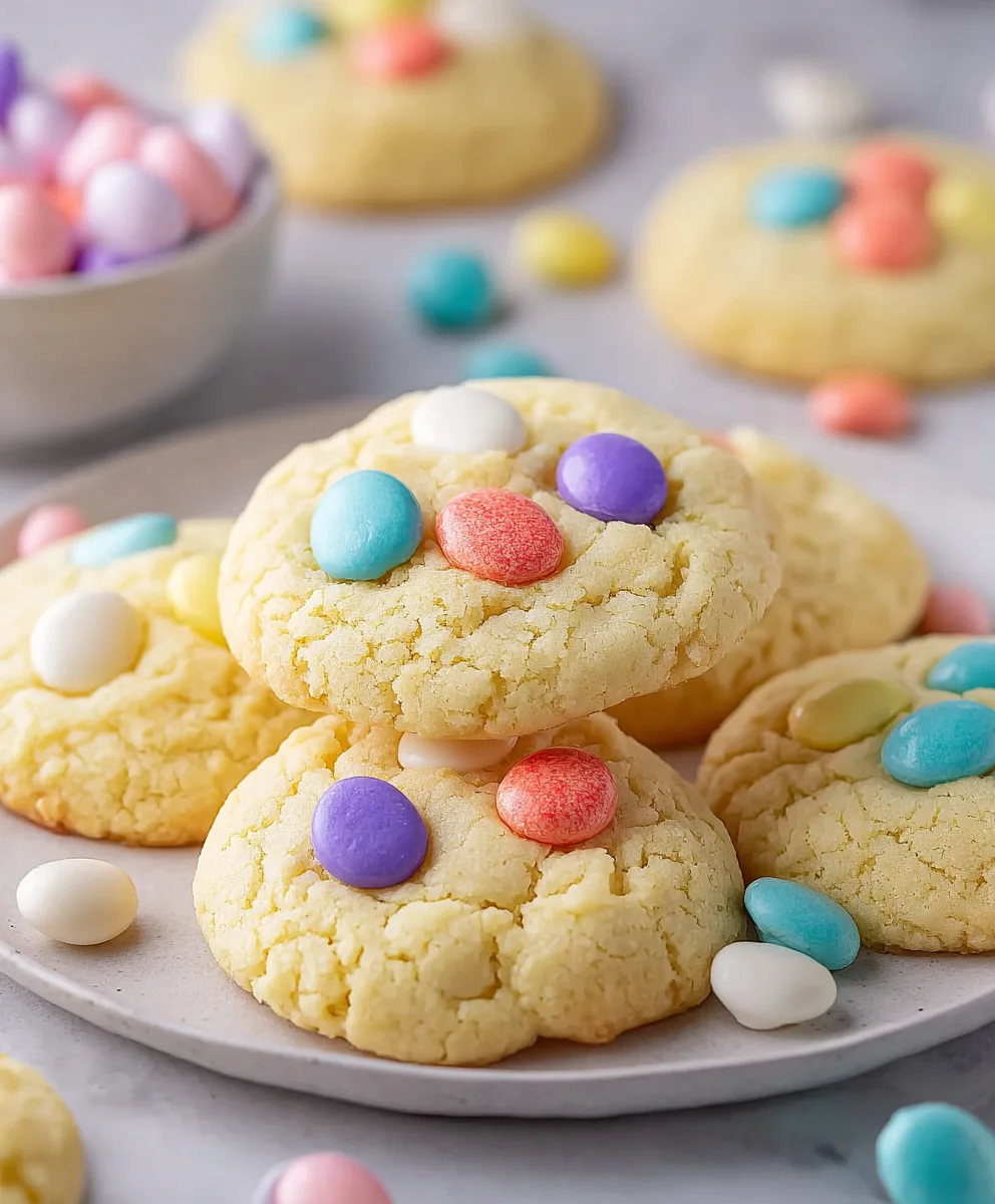 Easy Easter Cake Mix Cookies - Festive & Fun Recipes