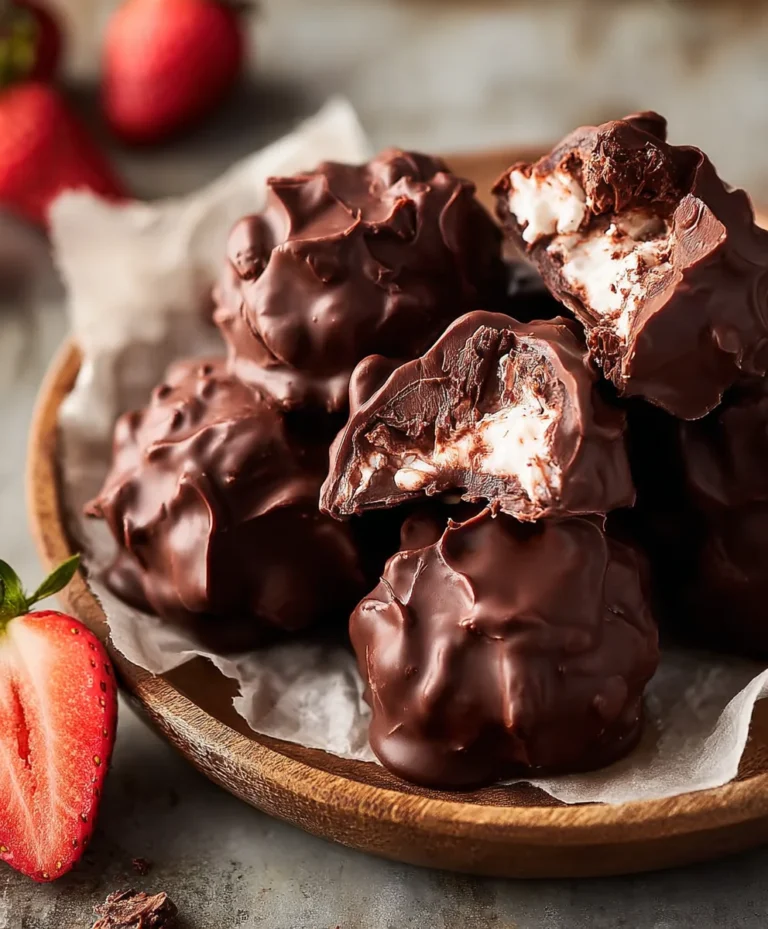 Easy Frozen Chocolate Yogurt Clusters Recipe