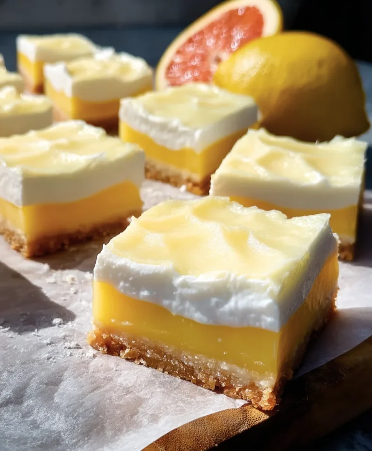 Tangy Citrus Squares-Easy Zesty Dessert Recipe