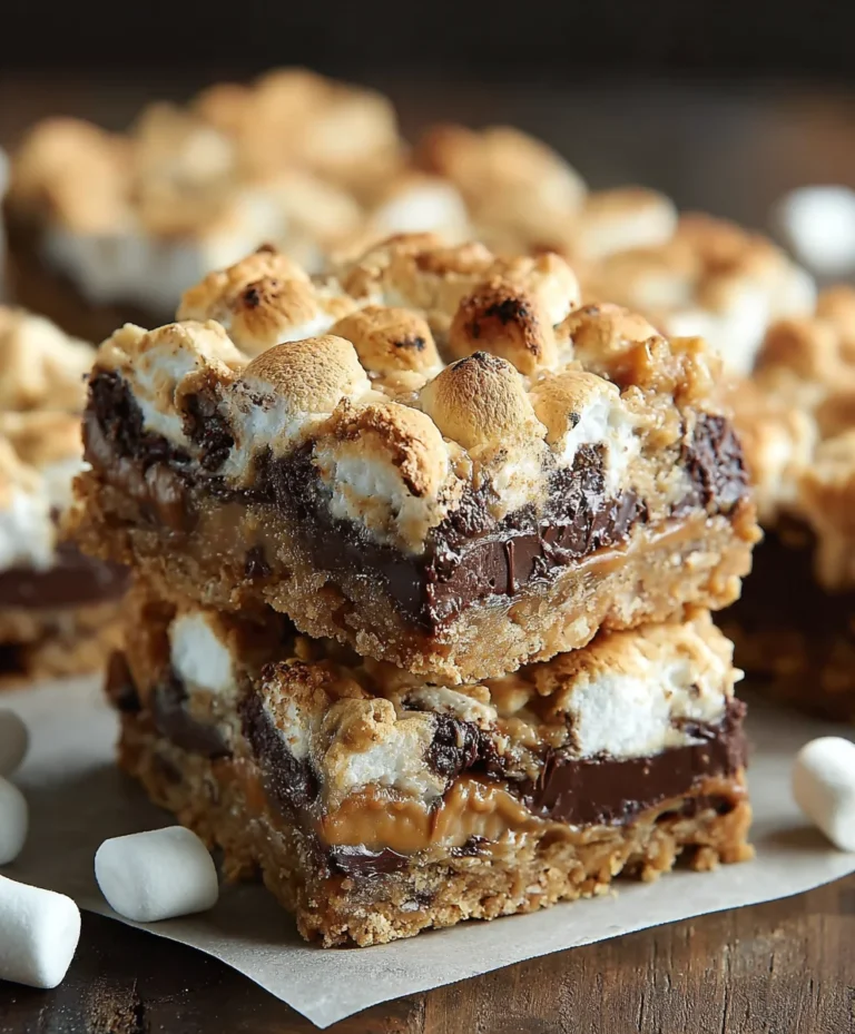 Smores Seven Layer Bars-Easy Dessert