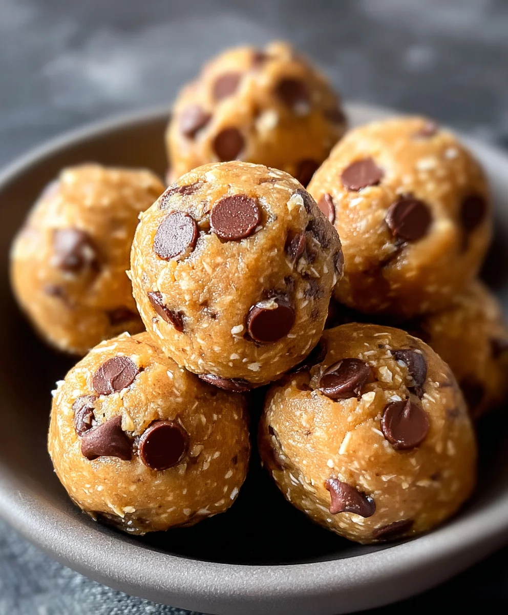 No-Bake Chickpea Cookie Bites-Easy Sweet Treat