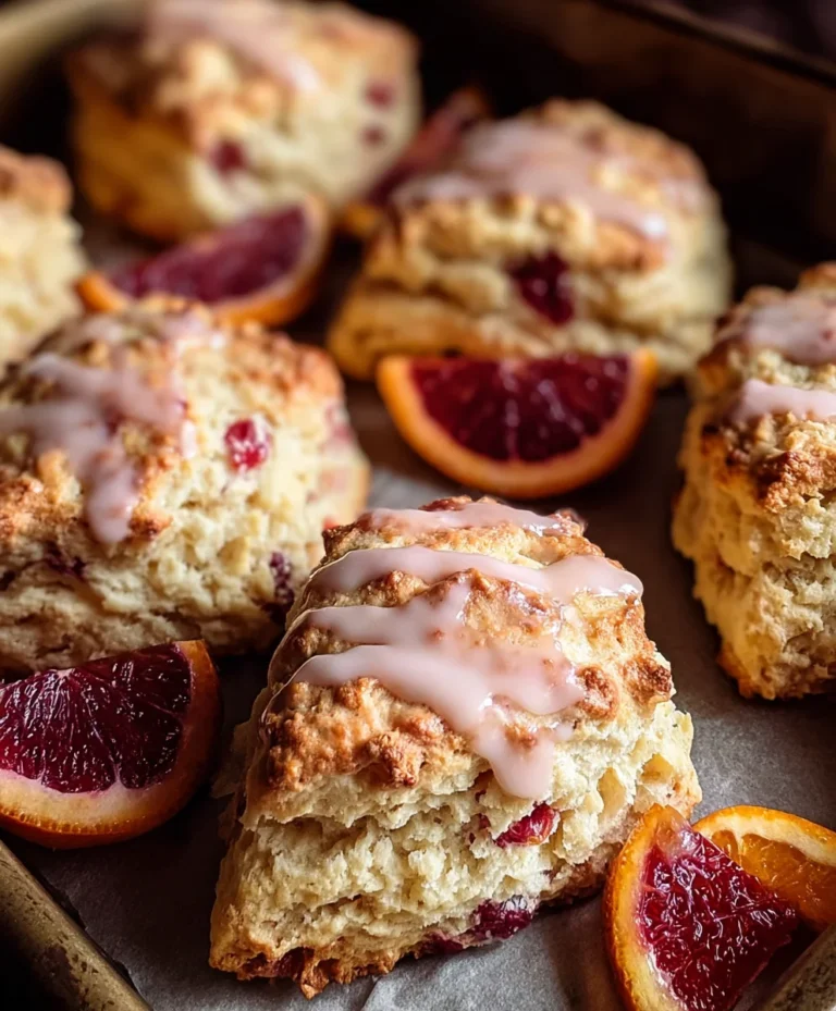 Blood Orange Scones – Zesty Citrus Baking Bliss