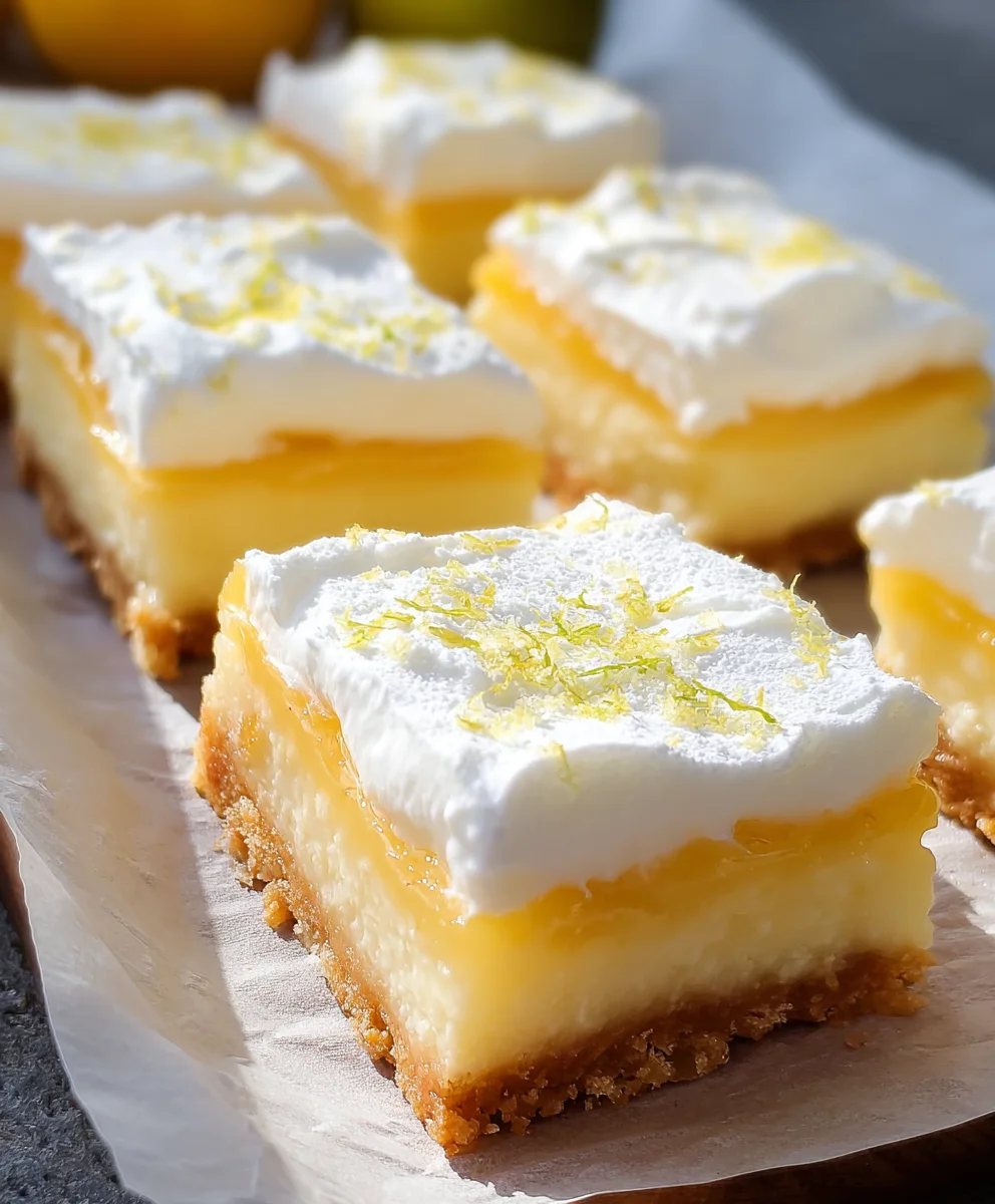 Tangy Citrus Squares-Easy Zesty Dessert Recipe